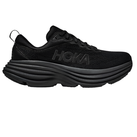 Black Hoka Women's Bondi 8 Black / Black Wide