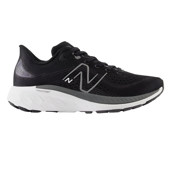 Light Gray New Balance Grade School Boys Fresh Foam X 860v13 Black