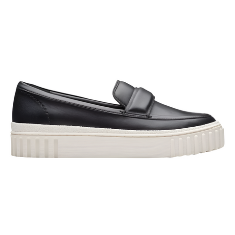 Dark Slate Gray Clarks Women's Mayhill Cove Black Leather