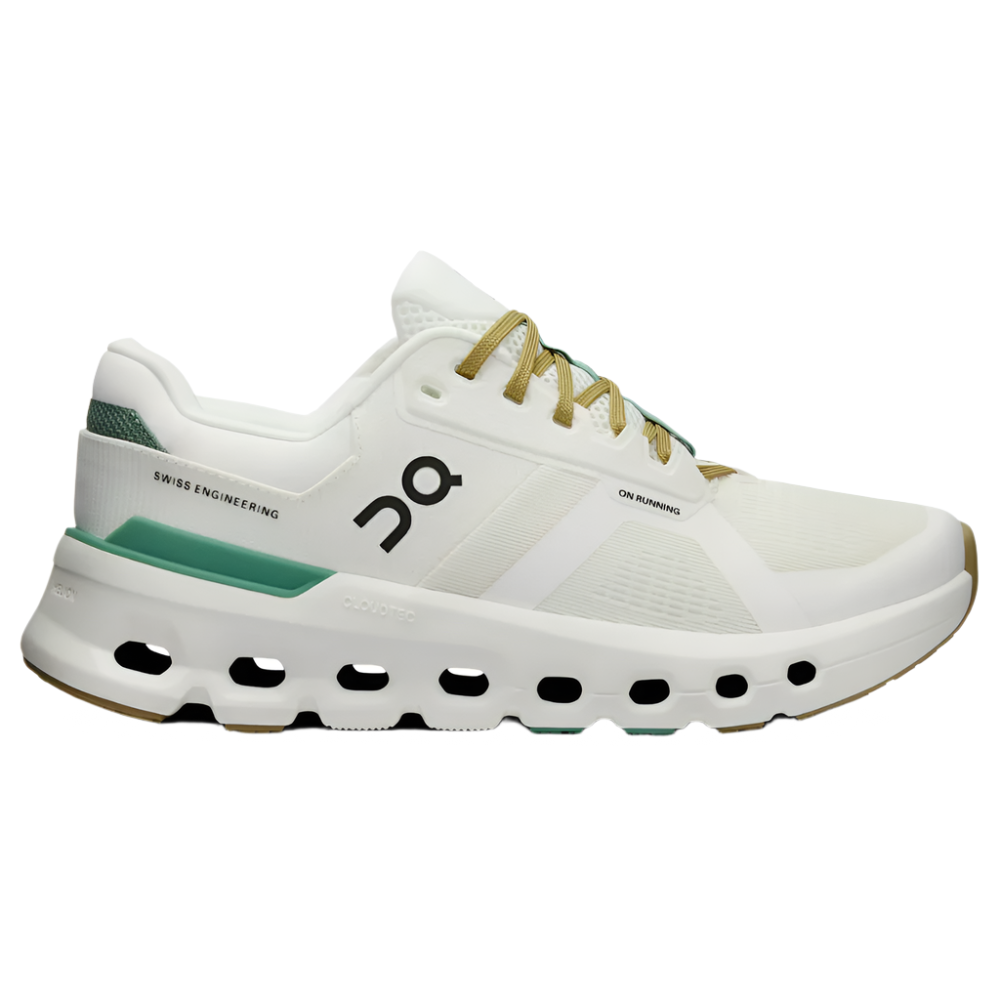 Light Gray On Running Women's Cloudrunner 2 White / Green