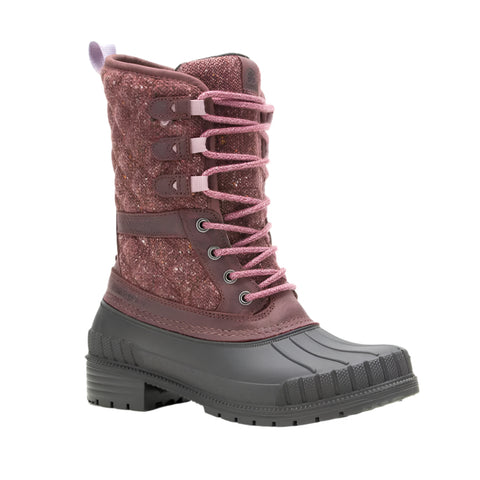 Dim Gray Kamik Women's Sienna 3 Winter Boot Burgundy