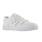 Light Gray Women's New Balance 480 Sneaker White