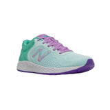 White Smoke New Balance Big Girls Arishi v2 Pale Chill Blue