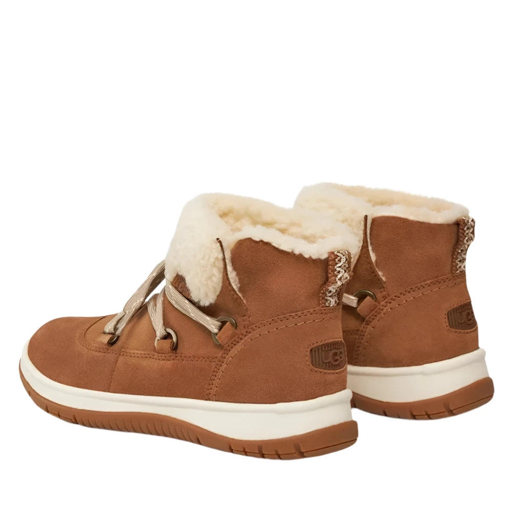 Sienna Ugg Women's Lakesider Heritage Lace Up Boot Chestnut