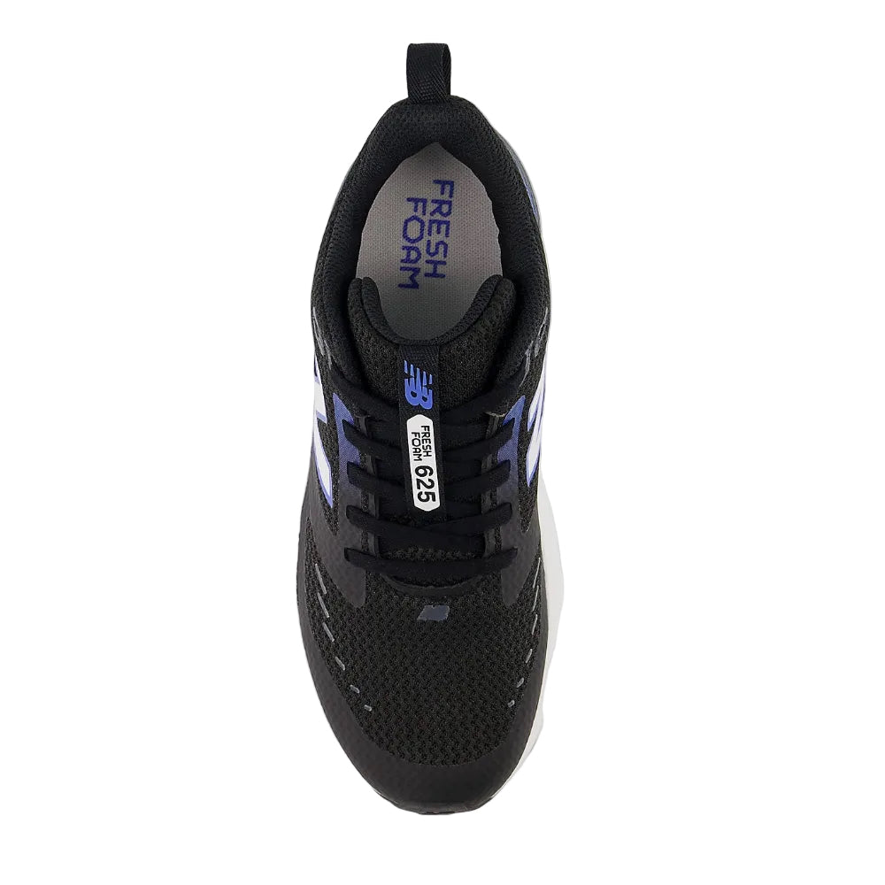 White Smoke New Balance Boys 625 Lace Black