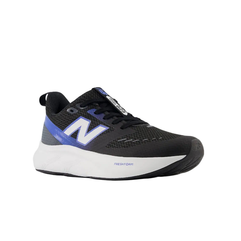 White Smoke New Balance Boys 625 Lace Black