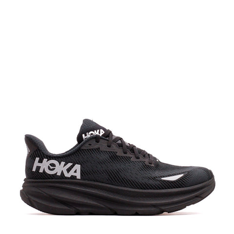 Hoka Men's Clifton 9 GTX Sneaker Black / Black