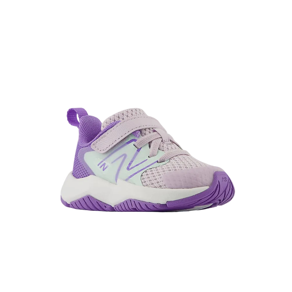 White Smoke New Balance Girls Rave Run v2 Taro