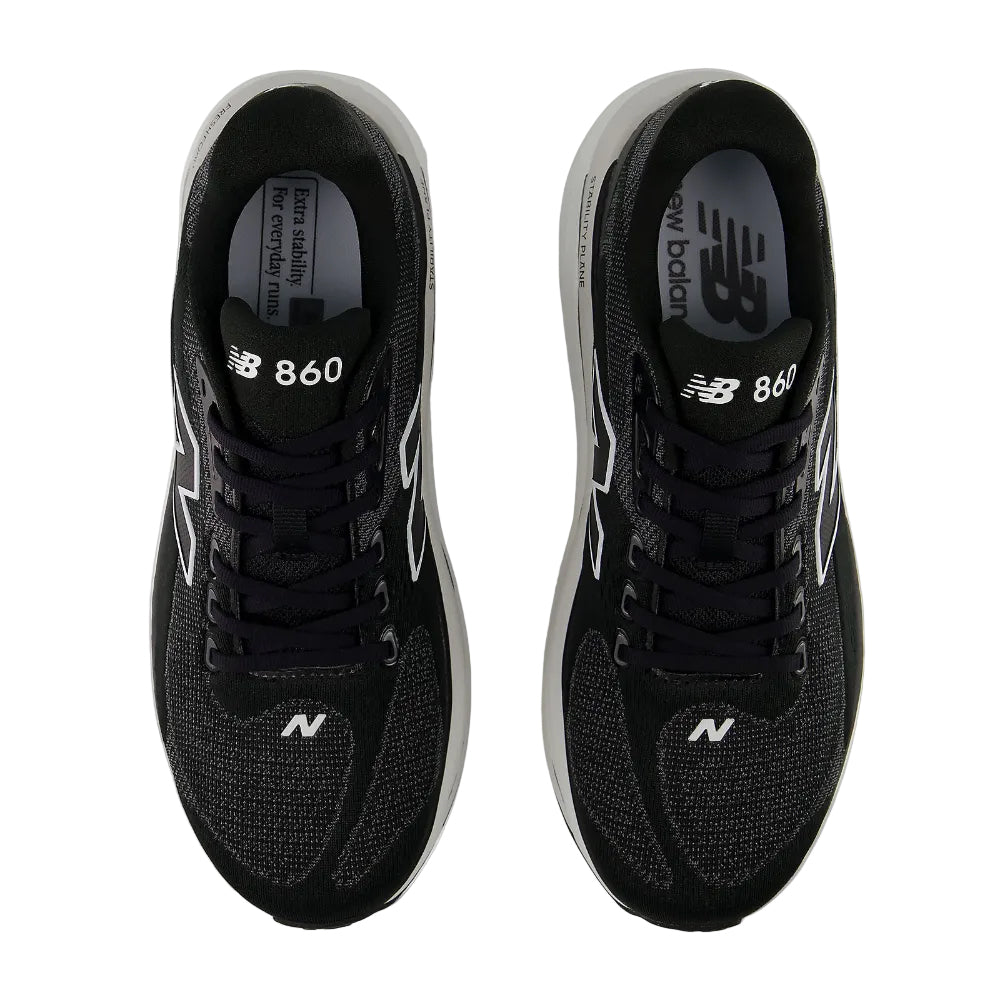 White Smoke New Balance Men's Fresh Foam X 860v15 Black