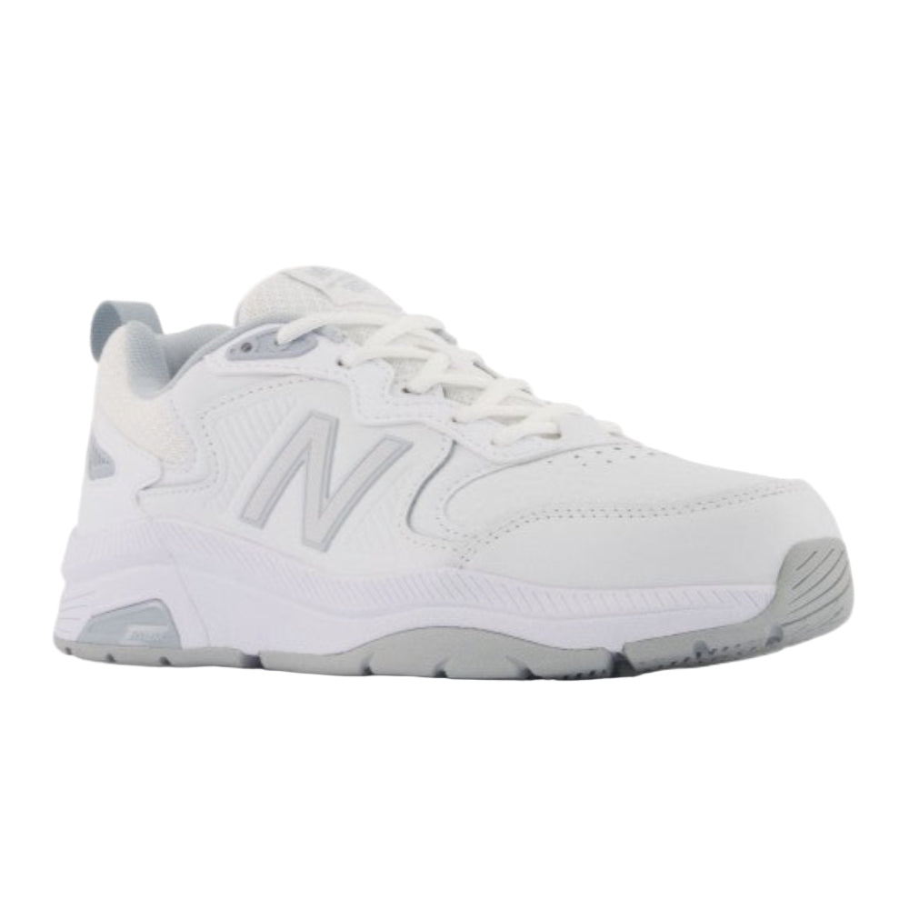 Light Gray New Balance Women's WX857V3 White / Blue