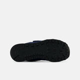 New Balance Little Boys 574 Core Hook & Loop Velcro Sneaker Navy / White Wide