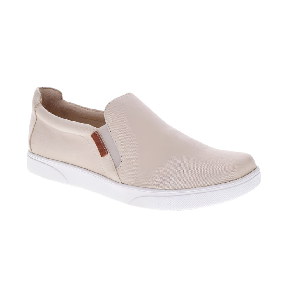 Light Gray Revere Women's Attica Canvas Slip On Sneaker Wheat