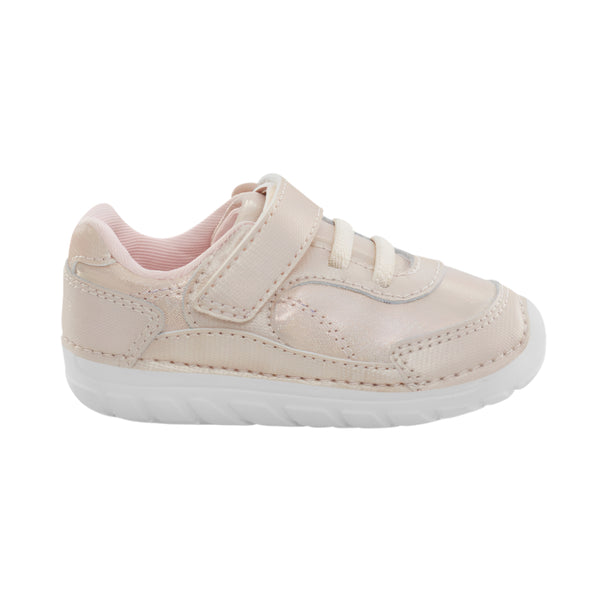 Gray Stride Rite Infant Girls SM Grover Sneaker Champagne