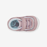 Stride Rite Infant Girls SM Jazzy Sneaker Velcro Lavender / Multi
