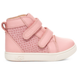 Pink Ugg Little Girls Rennon II Gel Boot Sneaker Pink Hearts