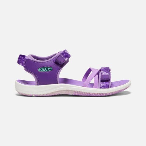 White Smoke Keen Girl's Verano Sandal Purple