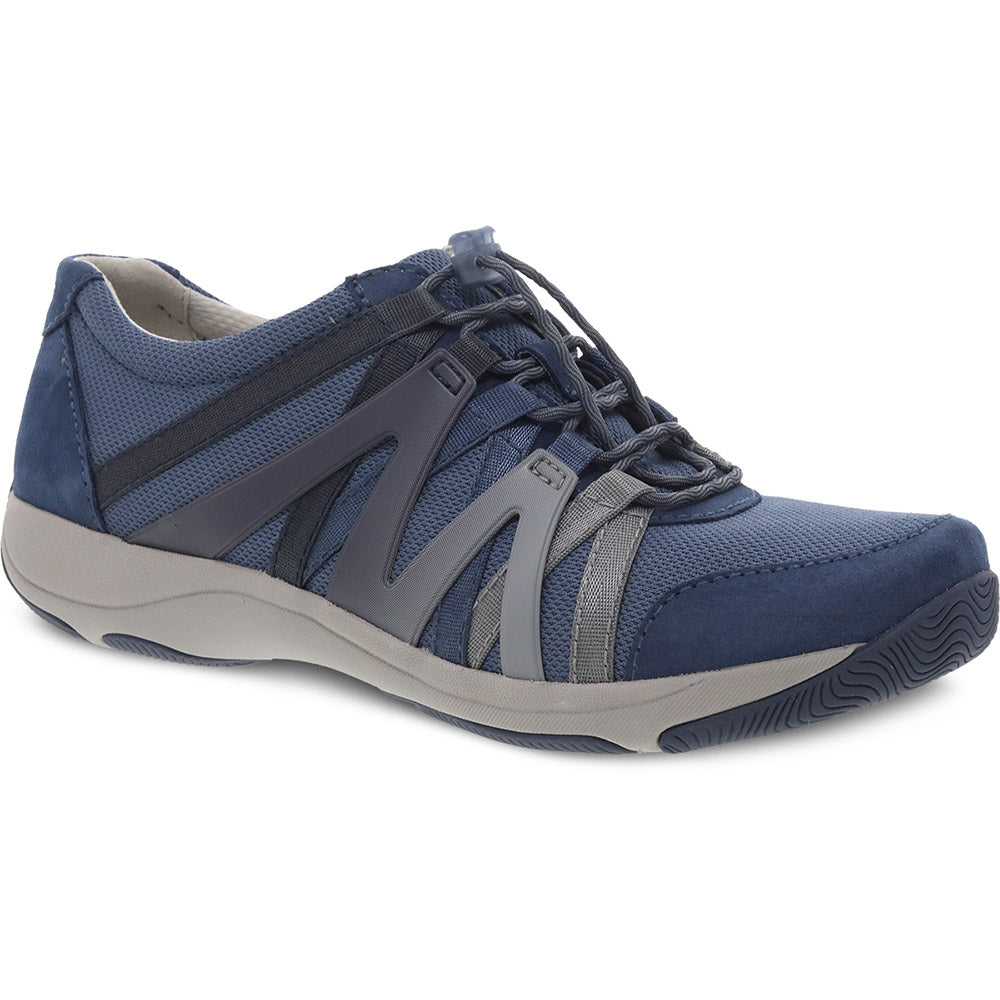Dim Gray Dansko Women's Henriette Navy Suede