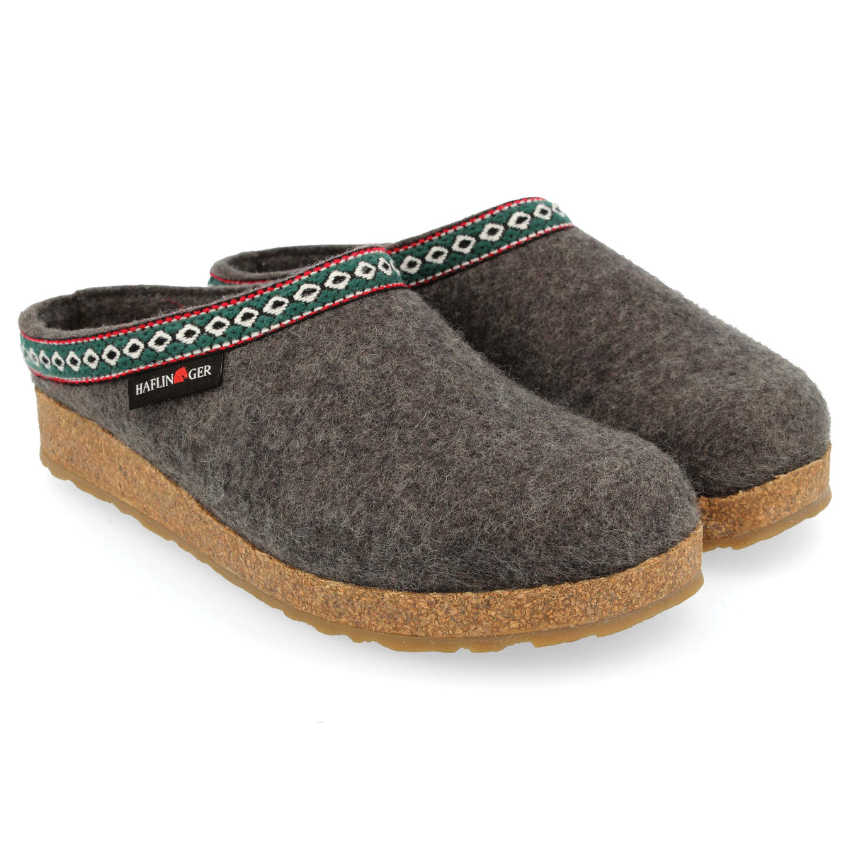 Dim Gray Haflinger Grizzly Clog Grey