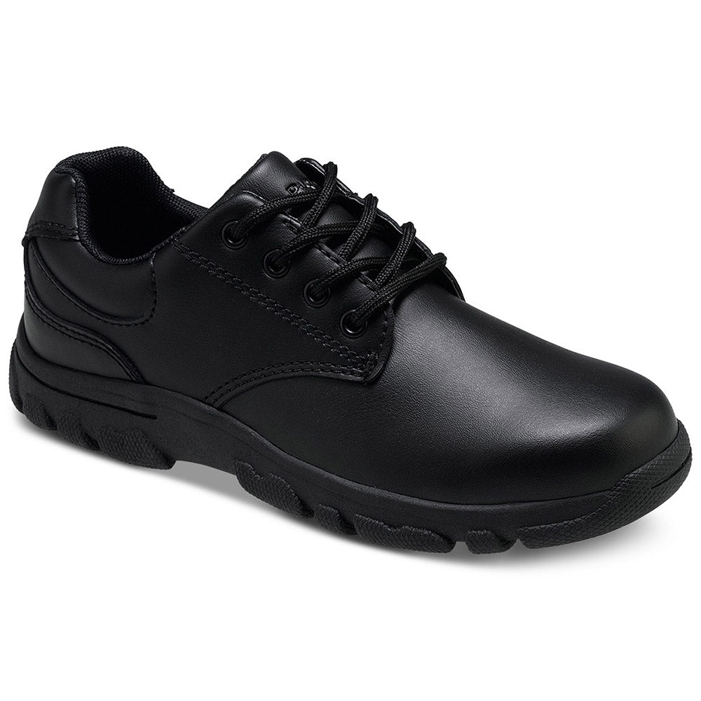 Black Hushpuppies Chad Boys Casual Shoe