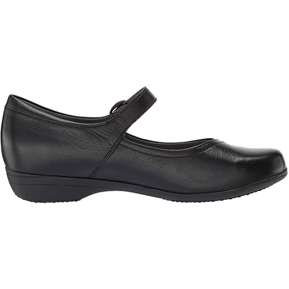 Dark Slate Gray Dansko Women's Fawna Black Milled Nappa