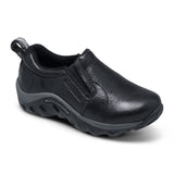 Dark Slate Gray Merrell Kid's Jungle Moc Black Leather