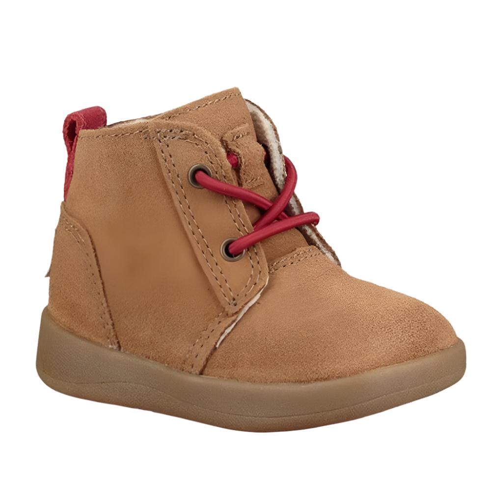 Sienna Ugg Toddler Boys Kristjan Suede Boot Chestnut