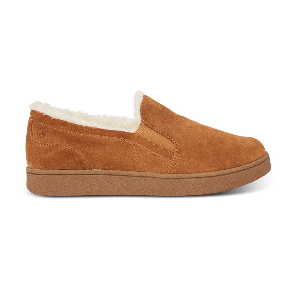Sienna Anodyne Men's Smooth Toe  Slipper Camel