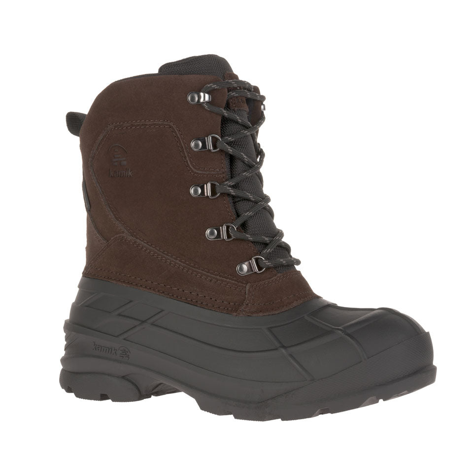Dark Slate Gray Kamik Men's Fargo 2 Dark Brown Wide Width