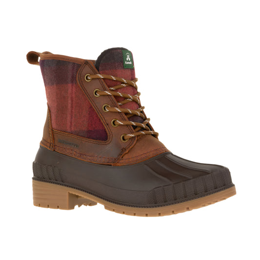 Dark Olive Green Kamik Women's Sienna Mid Boot Dark Brown