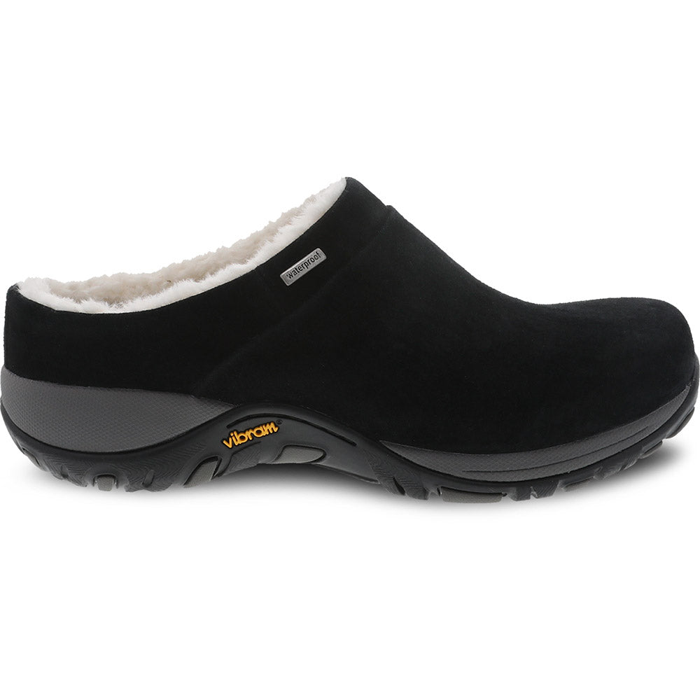 Black Dansko Women's Parson Clog Black Waterproof